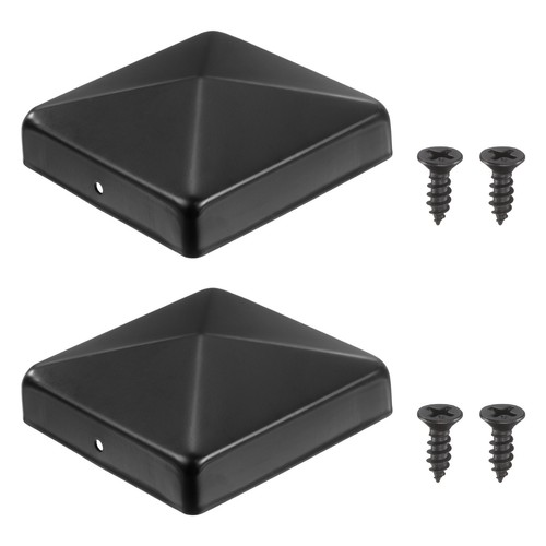 2pcs pyramid post cap - post, x