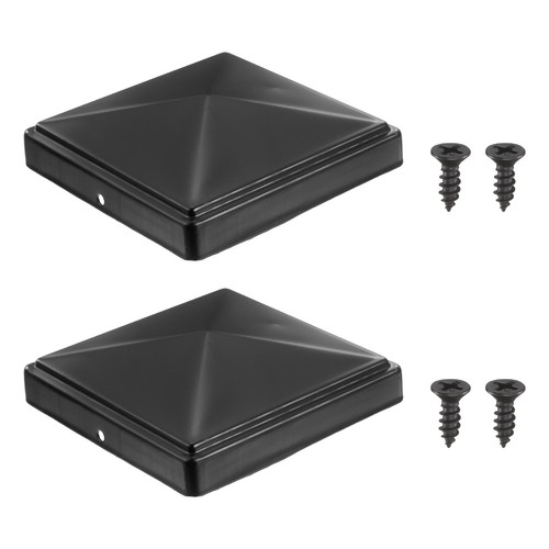 2pcs pyramid post cap x - 4.8",
