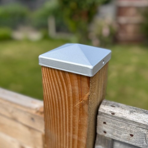 Galvanized steel pyramid shape - galvanized,
