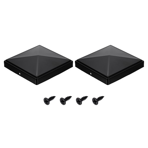 2pcs fence post caps x6 - 2pcs, caps,
