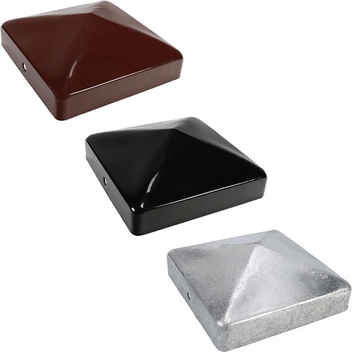 Fence post caps 100x100mm red - fence,