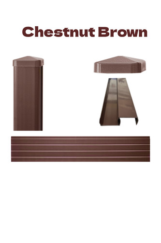 Upvc composite garden fence - composite,