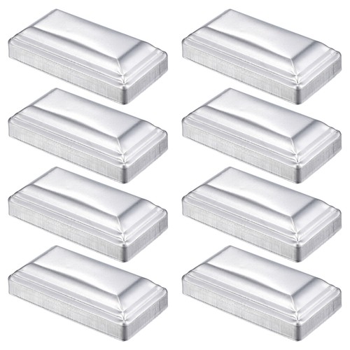 8pcs fence post - cap, galvanized