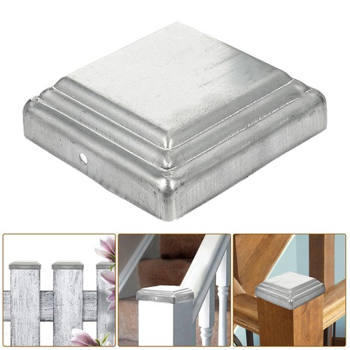 6pcs steel fence post caps - fence,