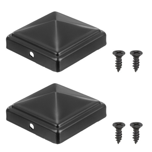 2pcs pyramid post - 2pcs, 2.4"
