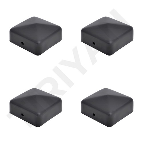 Pyramid square metal black - metal,