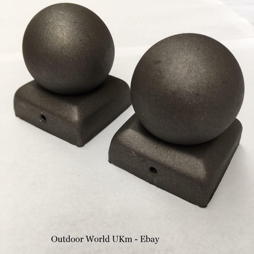 Fence post ball - 2, tops