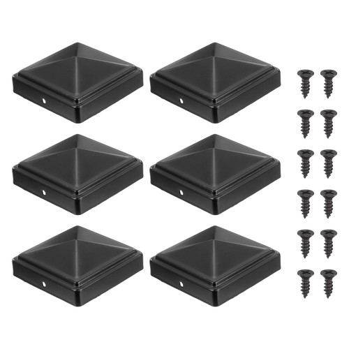 6pcs black pyramid post - 6pcs,