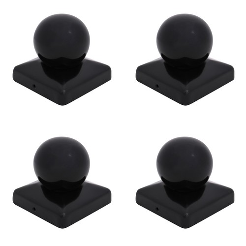 Square metal steel black - square,