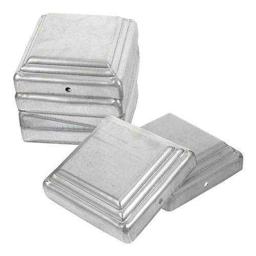 Silver steel post - silver, for
