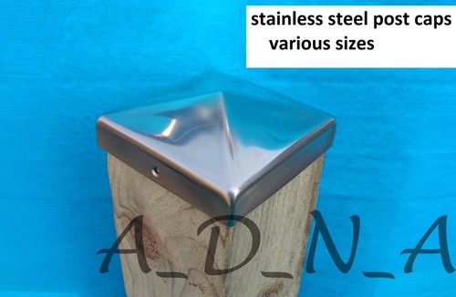 Square stainless steel pyramid - steel,