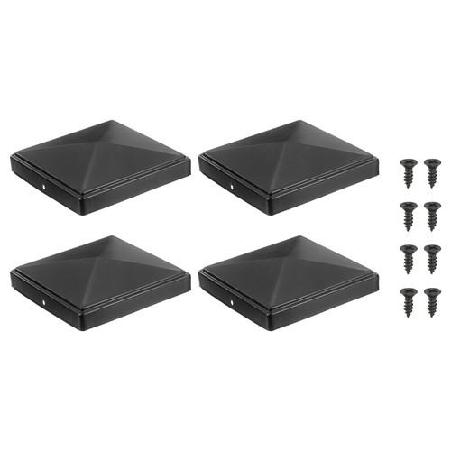 4pcs pyramid post - pyramid, 6.1"